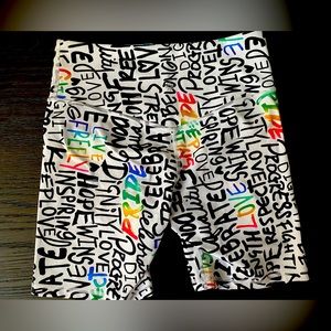 Athleta Pride Bike shorts